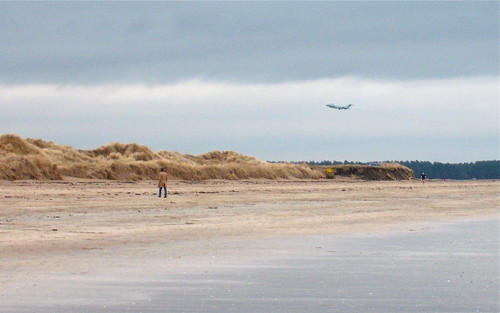 Sentinel R1 approaching RAF Leuchars