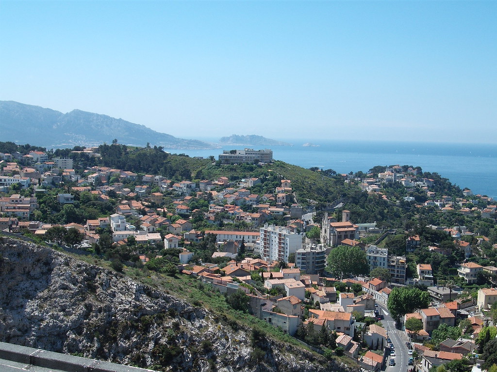 View of Marseille from Notre-Dame de la Coeur